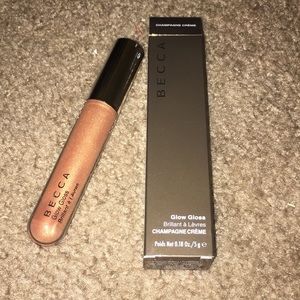 Becca glow gloss “champagne creme”